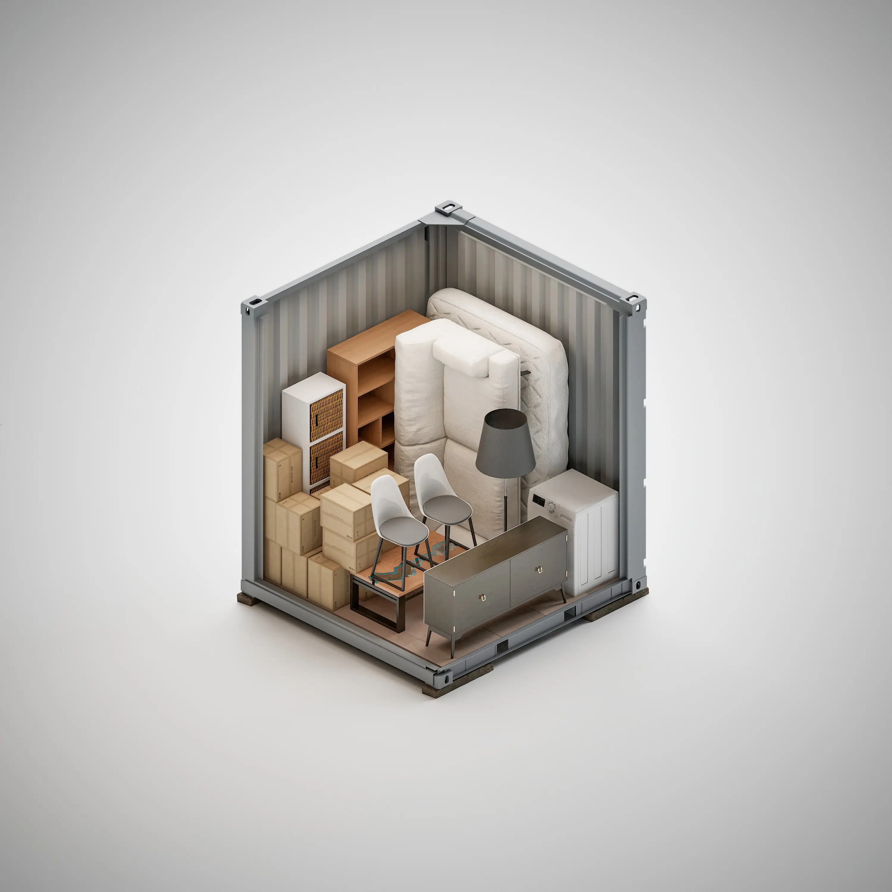 Was passt in 5m² Lagerraum